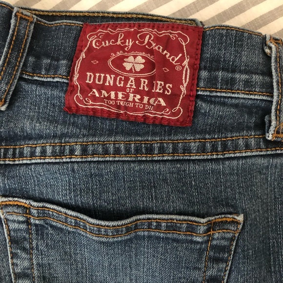 🍀 🔥 sale! Lucky Brand Jeans midrise flare - Picture 3 of 5